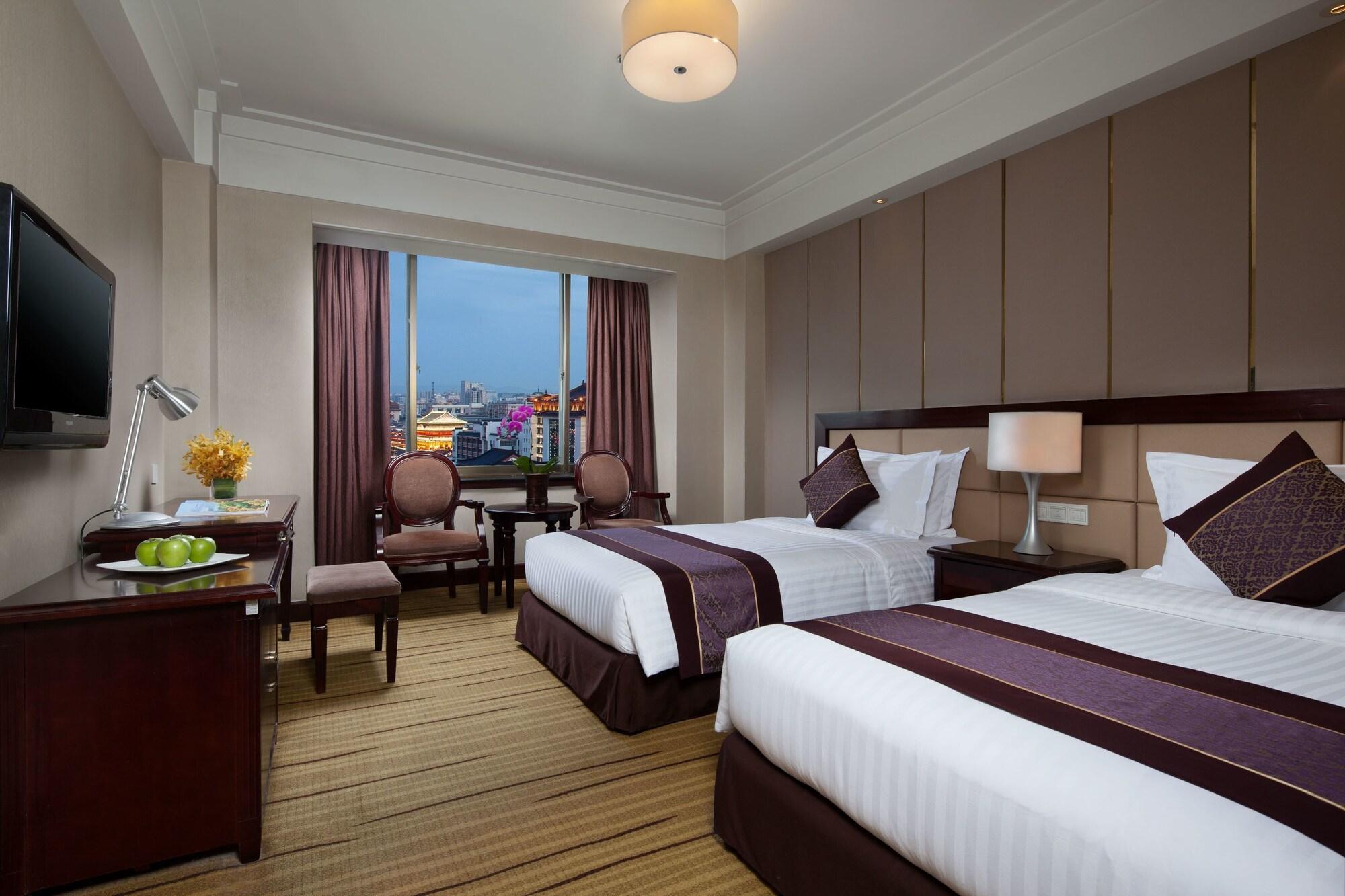 Jin Jiang West Capital International Hotel The Bell And Drum Tower Muslim Quarter & Metro Line 6 & Indoor Swimming Pool & Self-Service Free Laundry Room Xi'an  Esterno foto