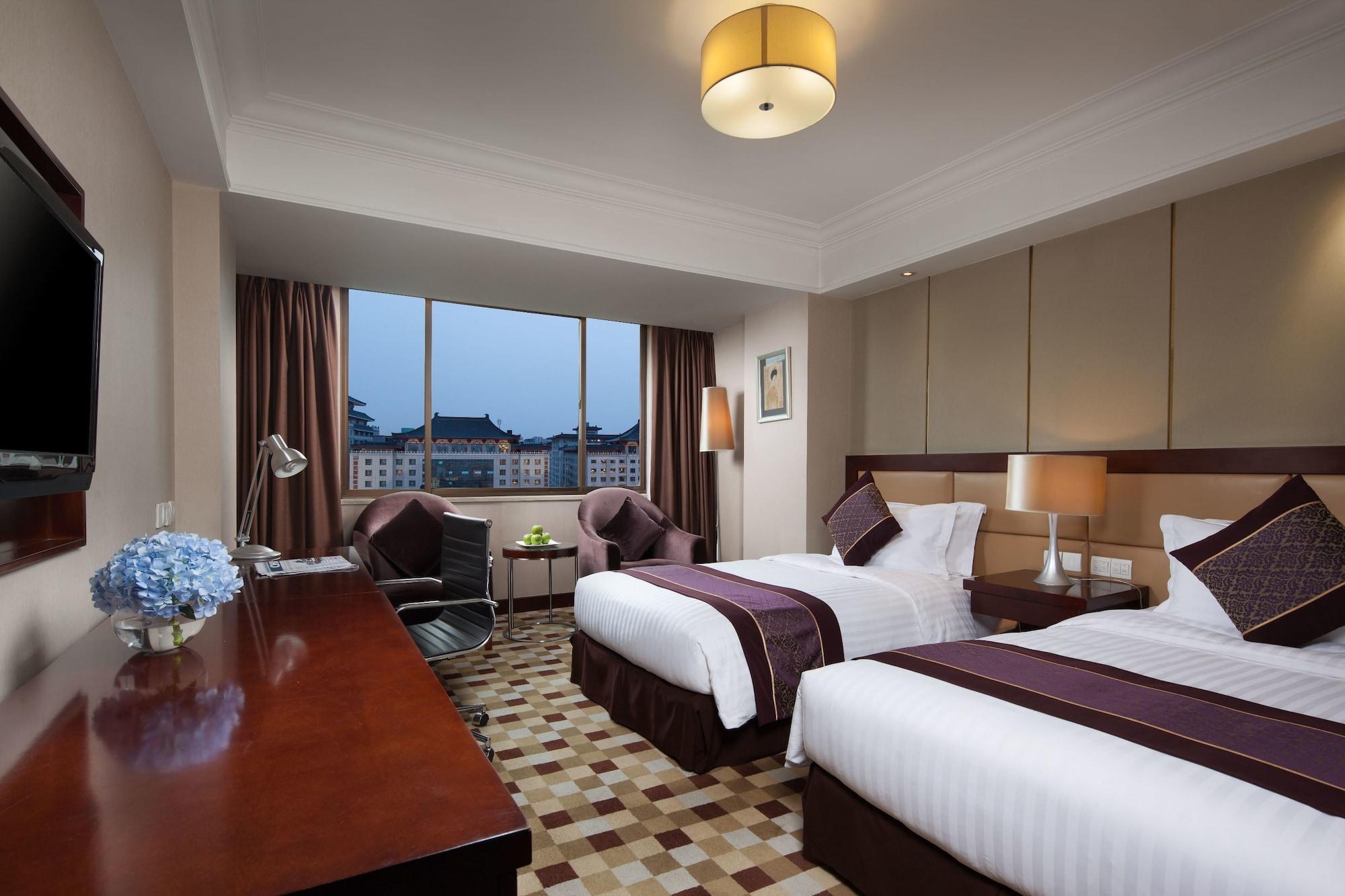 Jin Jiang West Capital International Hotel The Bell And Drum Tower Muslim Quarter & Metro Line 6 & Indoor Swimming Pool & Self-Service Free Laundry Room Xi'an  Esterno foto