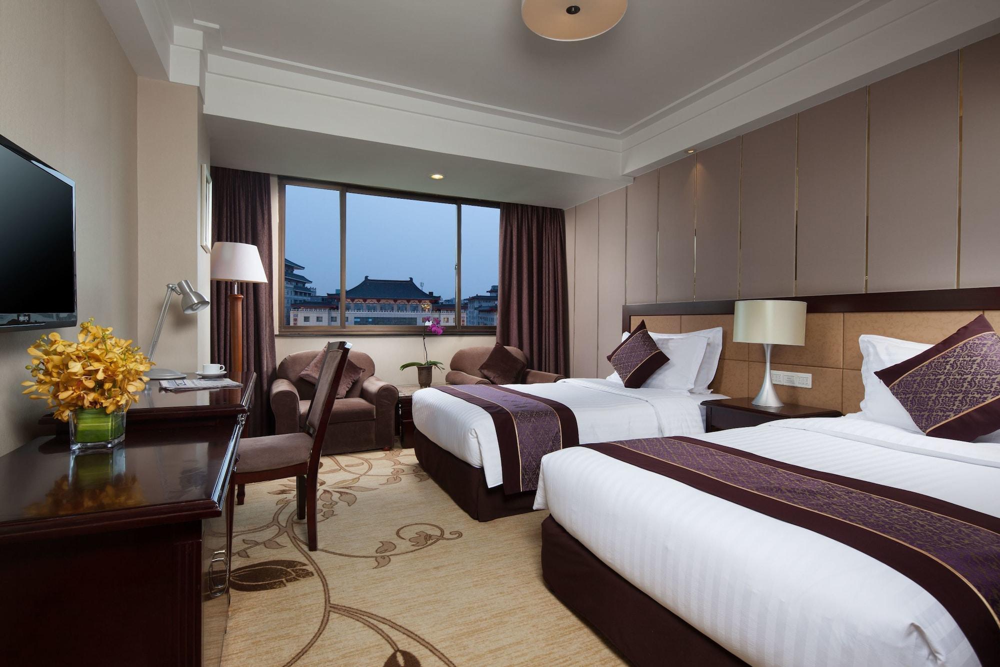 Jin Jiang West Capital International Hotel The Bell And Drum Tower Muslim Quarter & Metro Line 6 & Indoor Swimming Pool & Self-Service Free Laundry Room Xi'an  Esterno foto
