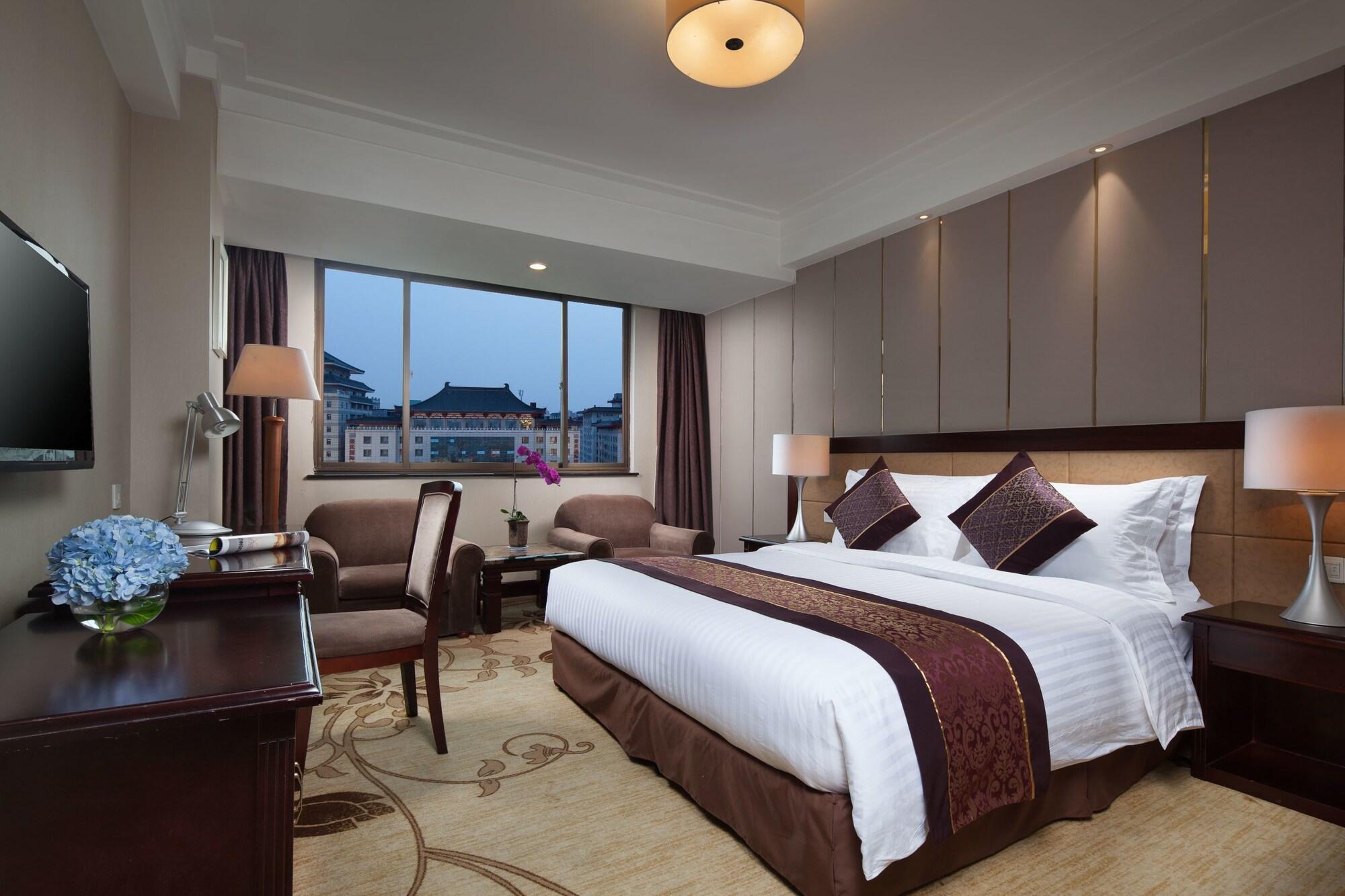 Jin Jiang West Capital International Hotel The Bell And Drum Tower Muslim Quarter & Metro Line 6 & Indoor Swimming Pool & Self-Service Free Laundry Room Xi'an  Esterno foto
