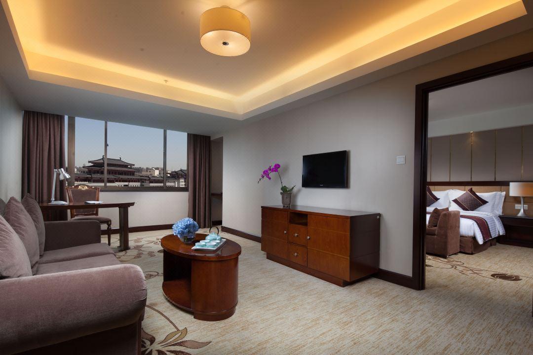 Jin Jiang West Capital International Hotel The Bell And Drum Tower Muslim Quarter & Metro Line 6 & Indoor Swimming Pool & Self-Service Free Laundry Room Xi'an  Esterno foto