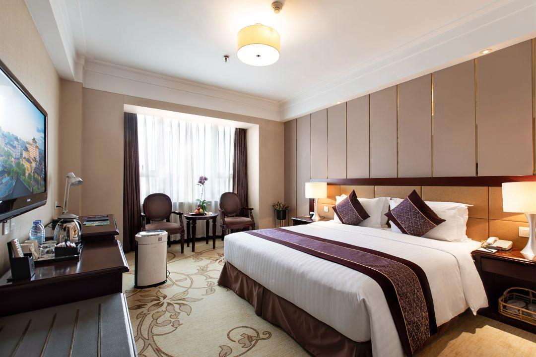Jin Jiang West Capital International Hotel The Bell And Drum Tower Muslim Quarter & Metro Line 6 & Indoor Swimming Pool & Self-Service Free Laundry Room Xi'an  Esterno foto